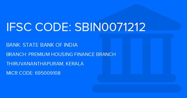 State Bank Of India (SBI) Premium Housing Finance Branch