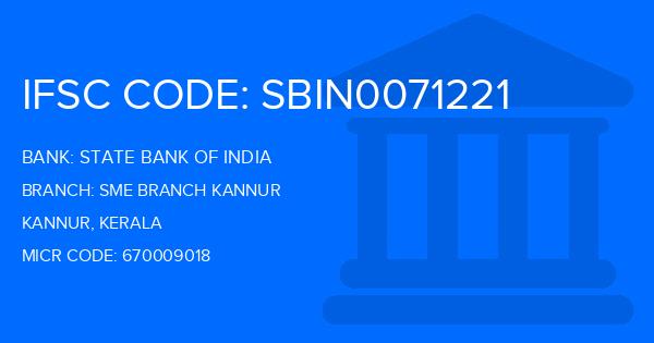 State Bank Of India (SBI) Sme Branch Kannur Branch IFSC Code