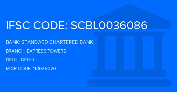 Standard Chartered Bank (SCB) Express Towers Branch IFSC Code