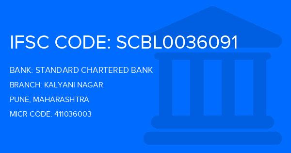 Standard Chartered Bank (SCB) Kalyani Nagar Branch IFSC Code