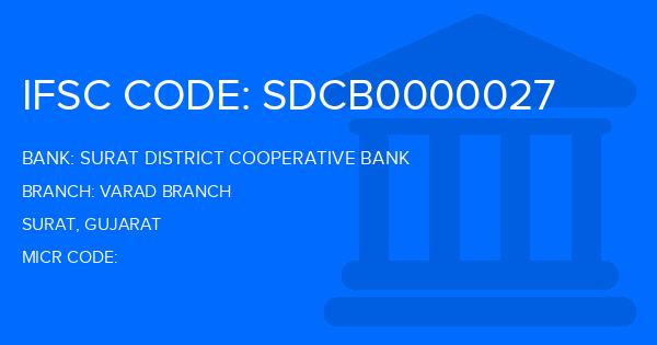 Surat District Cooperative Bank Varad Branch