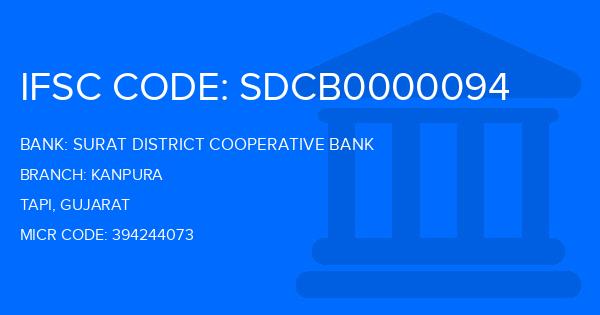 Surat District Cooperative Bank Kanpura Branch IFSC Code