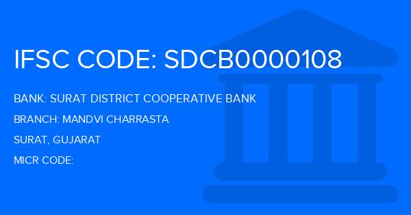 Surat District Cooperative Bank Mandvi Charrasta Branch IFSC Code