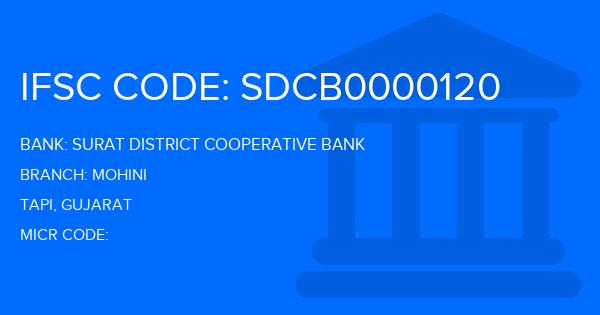 Surat District Cooperative Bank Mohini Branch IFSC Code