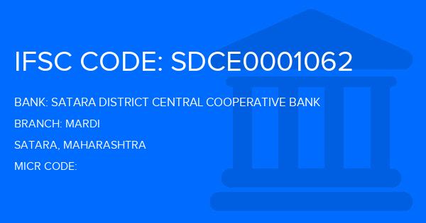 Satara District Central Cooperative Bank Mardi Branch IFSC Code