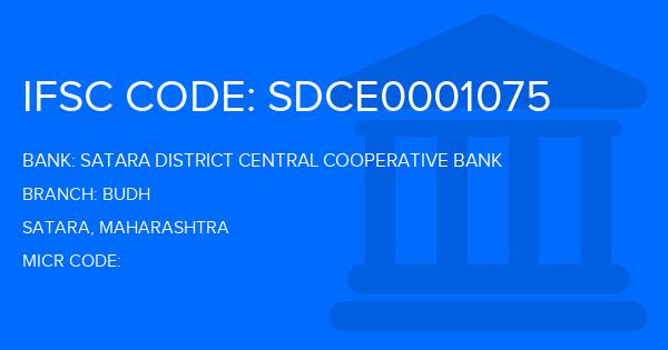 Satara District Central Cooperative Bank Budh Branch IFSC Code