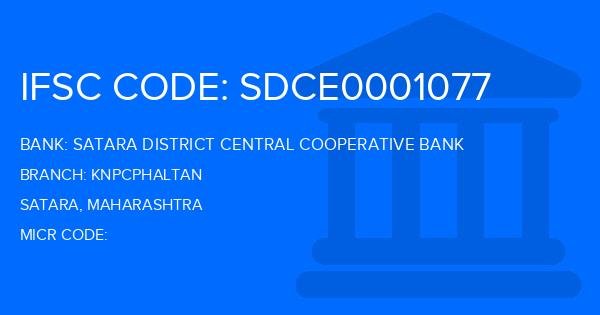 Satara District Central Cooperative Bank Knpcphaltan Branch IFSC Code