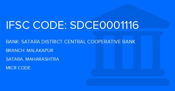 Satara District Central Cooperative Bank Malakapur Branch IFSC Code