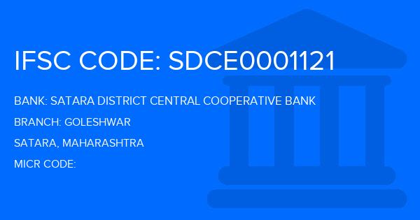 Satara District Central Cooperative Bank Goleshwar Branch IFSC Code