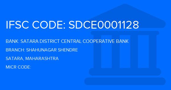 Satara District Central Cooperative Bank Shahunagar Shendre Branch IFSC Code