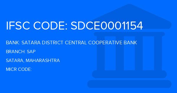 Satara District Central Cooperative Bank Sap Branch IFSC Code