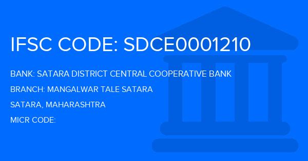 Satara District Central Cooperative Bank Mangalwar Tale Satara Branch IFSC Code