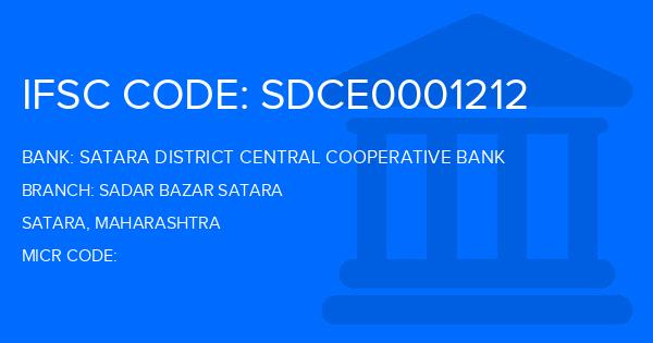 Satara District Central Cooperative Bank Sadar Bazar Satara Branch IFSC Code