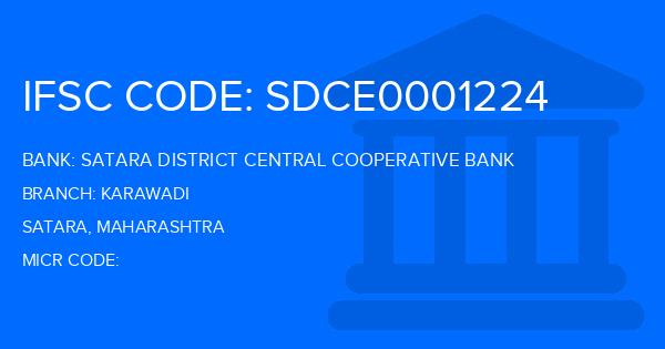 Satara District Central Cooperative Bank Karawadi Branch IFSC Code