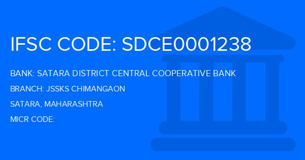 Satara District Central Cooperative Bank Jssks Chimangaon Branch IFSC Code