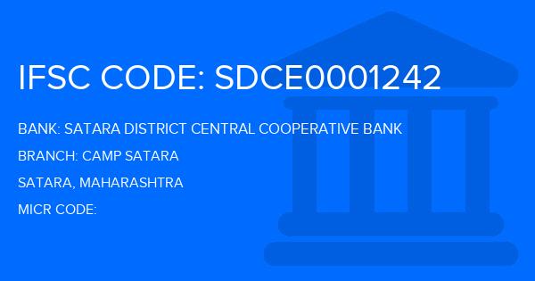 Satara District Central Cooperative Bank Camp Satara Branch IFSC Code