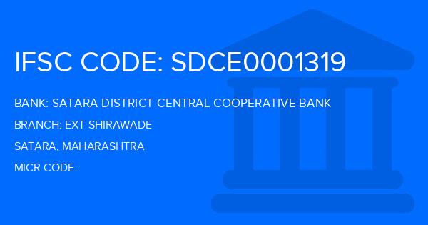 Satara District Central Cooperative Bank Ext Shirawade Branch IFSC Code