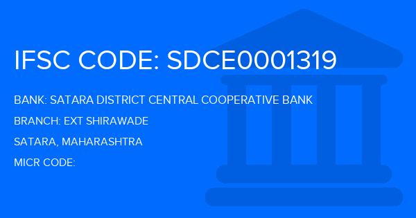 Satara District Central Cooperative Bank Ext Shirawade Branch IFSC Code