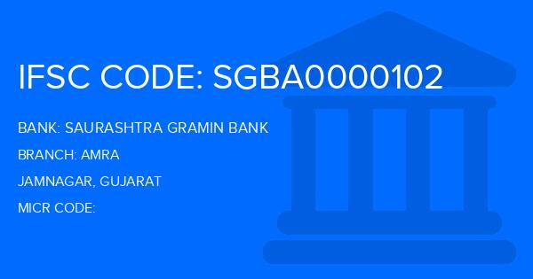 Saurashtra Gramin Bank Amra Branch IFSC Code