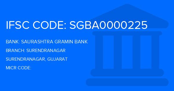 Saurashtra Gramin Bank Surendranagar Branch IFSC Code