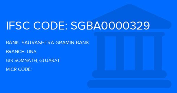 Saurashtra Gramin Bank Una Branch IFSC Code