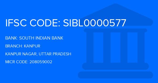 South Indian Bank (SIB) Kanpur Branch IFSC Code