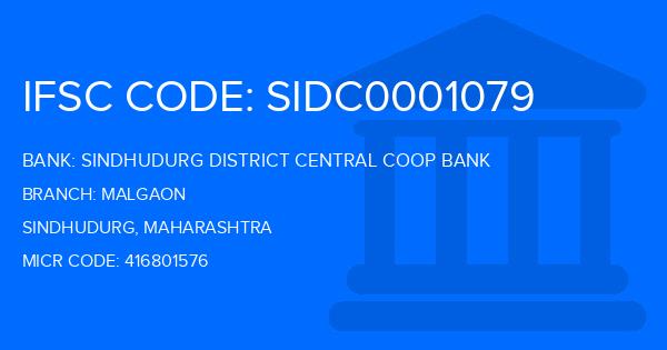 Sindhudurg District Central Coop Bank Malgaon Branch IFSC Code