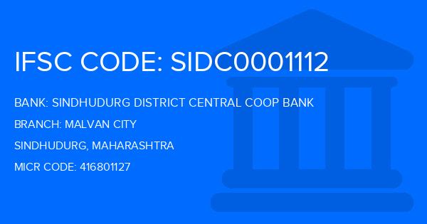 Sindhudurg District Central Coop Bank Malvan City Branch IFSC Code