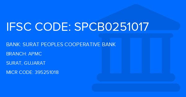 Surat Peoples Cooperative Bank Apmc Branch IFSC Code