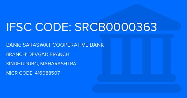 Saraswat Cooperative Bank Devgad Branch