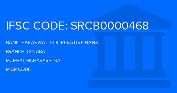 Saraswat Cooperative Bank Colaba Branch IFSC Code