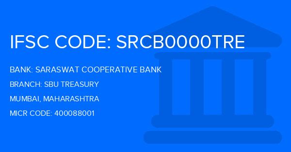 Saraswat Cooperative Bank Sbu Treasury Branch IFSC Code