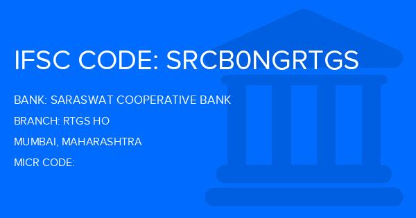Saraswat Cooperative Bank Rtgs Ho Branch IFSC Code