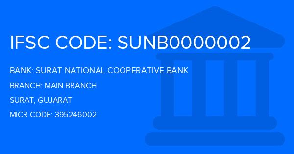 Surat National Cooperative Bank Main Branch