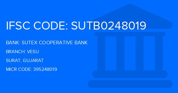 Sutex Cooperative Bank Vesu Branch IFSC Code