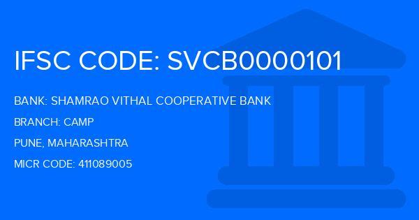 Shamrao Vithal Cooperative Bank Camp Branch IFSC Code