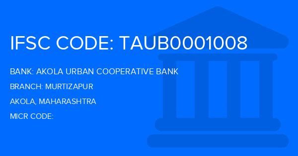 Akola Urban Cooperative Bank Murtizapur Branch IFSC Code