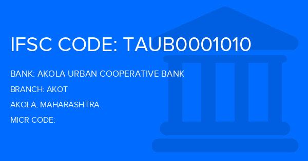 Akola Urban Cooperative Bank Akot Branch IFSC Code