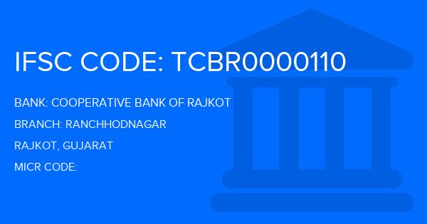 Cooperative Bank Of Rajkot Ranchhodnagar Branch IFSC Code