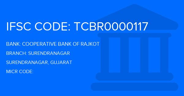 Cooperative Bank Of Rajkot Surendranagar Branch IFSC Code