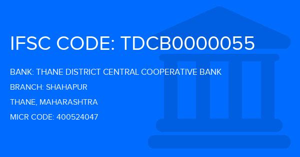 Thane District Central Cooperative Bank Shahapur Branch IFSC Code