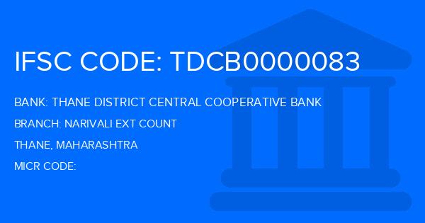 Thane District Central Cooperative Bank Narivali Ext Count Branch IFSC Code