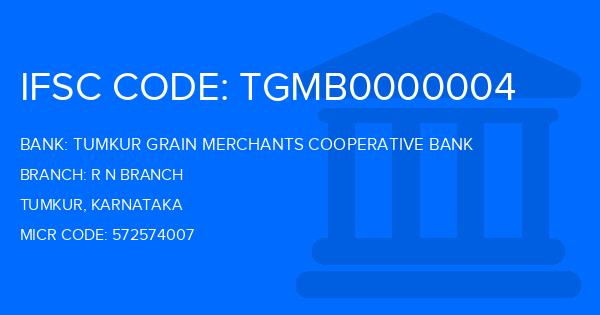 Tumkur Grain Merchants Cooperative Bank R N Branch