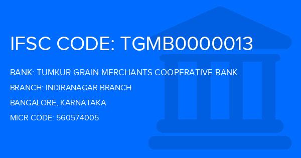 Tumkur Grain Merchants Cooperative Bank Indiranagar Branch