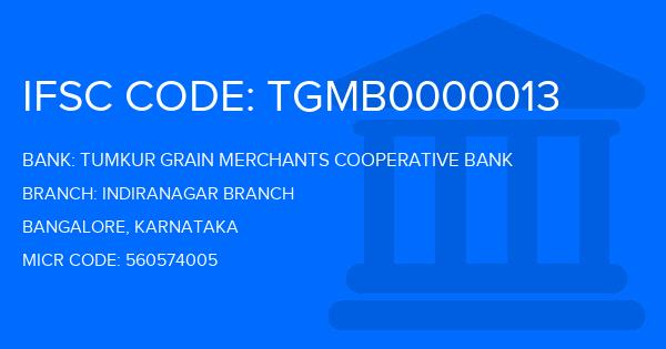 Tumkur Grain Merchants Cooperative Bank Indiranagar Branch