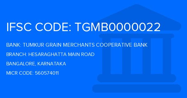Tumkur Grain Merchants Cooperative Bank Hesaraghatta Main Road Branch IFSC Code