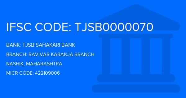 Tjsb Sahakari Bank Ravivar Karanja Branch