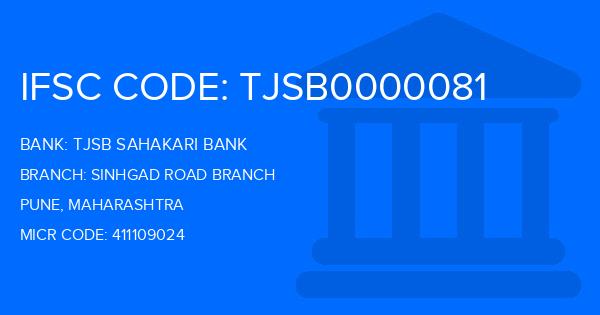 Tjsb Sahakari Bank Sinhgad Road Branch
