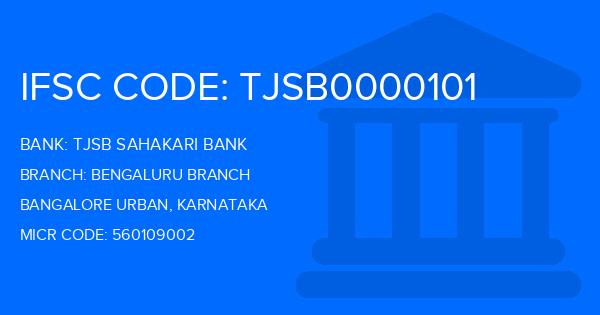 Tjsb Sahakari Bank Bengaluru Branch