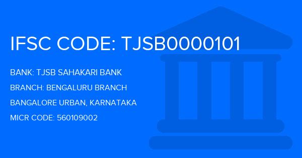 Tjsb Sahakari Bank Bengaluru Branch